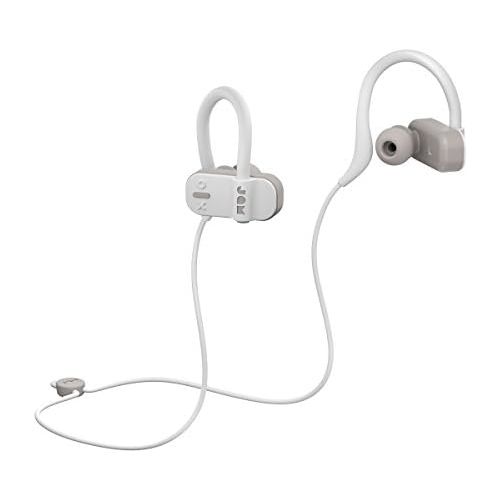  JAM Live Fast Workout Earphones 30 ft. Bluetooth Range, IP67 Sweat Resistant Earbuds 3 Sizes Included, 12 Hour Battery Life, Hands-Free Calling Gray