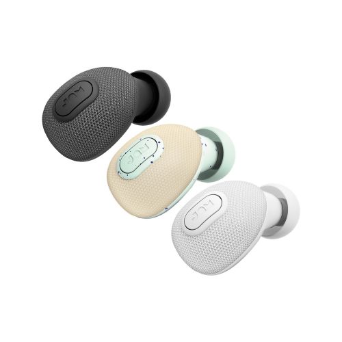  Live True Wireless Earbuds 3 Hour Playtime, Dual Microphones, Bluetooth and Siri Enabled, Ultra Light, Hands-Free Calling, Workout-Ready Carrying Case Built-in Charger JAM Audio Cr