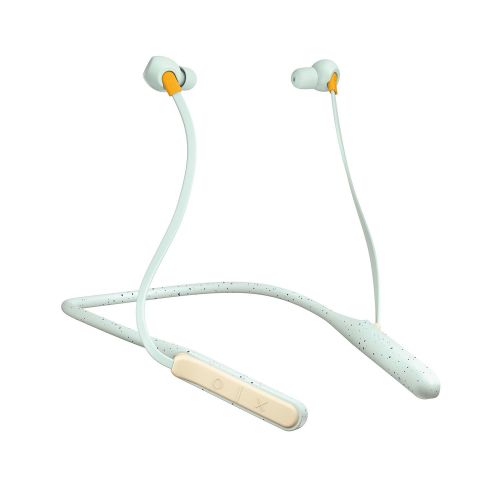  JAM Tune In Bluetooth Neckband Style Headphones 30 ft. Range, 12 Hour Playtime, Hands-Free Calling, Sweat and Rain Resisitant IPX4 Workout Earbuds Cream Soda: Electronics