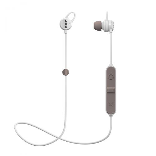  Jam Sweat Resistant Wireless Bluetooth Earbuds 6 Hour Playtime, Hands-Free Calling, Magnetic Cord Management, Lightweight Design JAM Live Loose Sport Headphones Gray