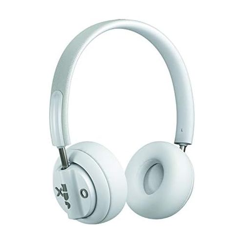 Out There, Active Noise Cancelling On-Ear Bluetooth Headphones 17 Hour Playtime, 50 ft. Range, Hands-Free Calling, Sweat and Rain Resistant IPX4 Rated JAM Audio Gray