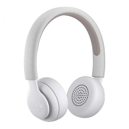  Jam Been There, On-Ear Bluetooth Headphones 14 Hour Playtime, Hands-Free Calling, Sweat and Rain Resistant IPX4 Rated, 50 ft. Range JAM Audio Gray