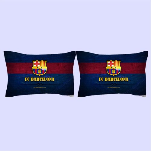  Jameswish Gorgeous Barca Football Duvet Cover Set Heavy-Duty Comfortable Bed Cover for Boy Perfect Fabric 3-Piece 1Duvet Cover Matching 2Pillowshams King Queen Full Twin Size