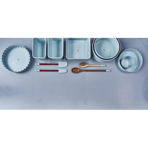  Jamie Oliver JB3400 Spachtel-Set, Holz/Silikon, Braun, 29.5 x 5.4 x 3.2 cm, 2-Einheiten