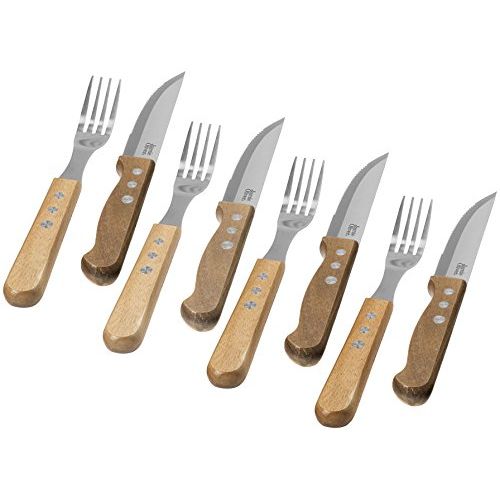  Jamie Oliver Jumbo Steak Knife and Fork Set of 8