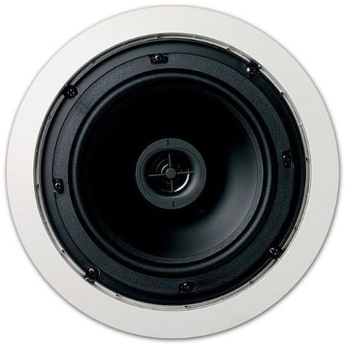  Jamo 6.5CS in Ceiling Surround Sound Home Theater Speaker, Pair, Round