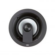 Jamo IC206FG 6.5 2-way In-Ceiling Installation Speaker with Adjustable Tweeter Angle and Paintable magnetic grilles (Pair)