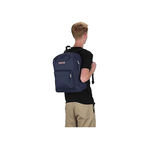  JanSport Cross Town Backpack, Navy, 17