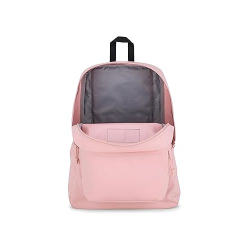  JanSport SuperBreak Backpack - Durable, Lightweight Premium Backpack - Misty Rose