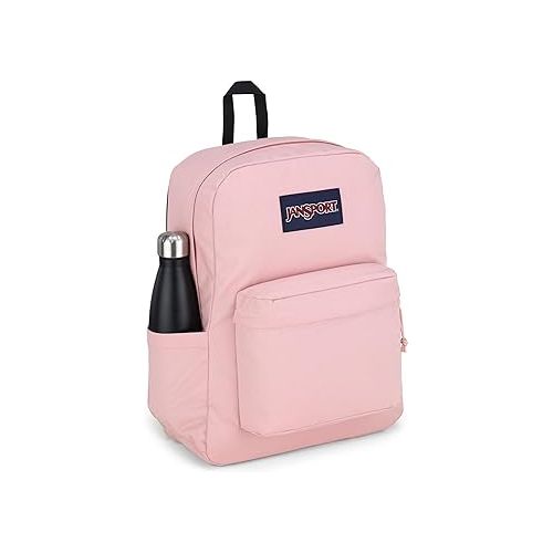  JanSport Superbreak Backpack - Durable, Lightweight Premium Backpack, Misty Rose