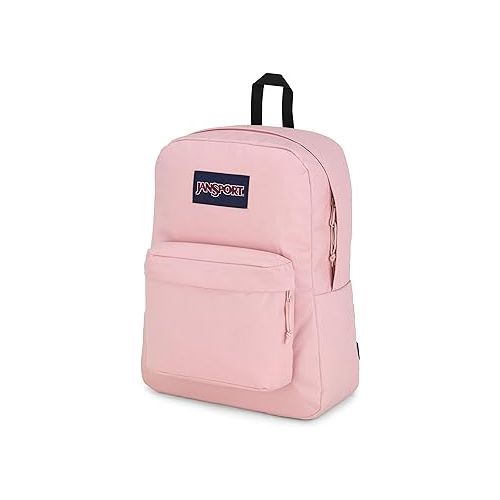  JanSport Superbreak Backpack - Durable, Lightweight Premium Backpack, Misty Rose