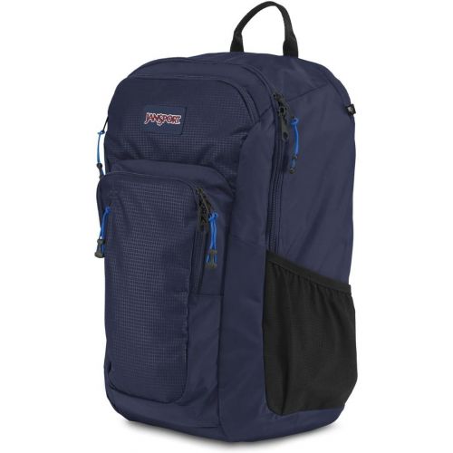  JanSport Mens Digital Carry Mainstream Recruit Backpack - Navy / 19.3H X 11.5W X 9.5D