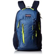 JanSport Mens Digital Carry Mainstream Beacon Backpack - Navy Moonshine/Lime