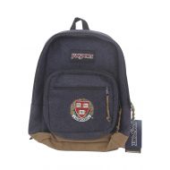 JanSport Right Pack D.E. Digital Edition Laptop Tablet Harvard Collegiate Backpack (Navy Blue Felt)