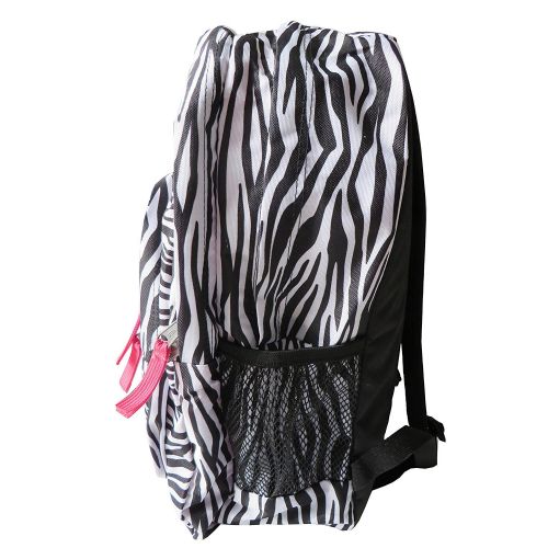  JanSport Trans By Supermax Backpack -Zebra Print