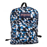 JanSport Classic SuperBreak Backpack, Hedge Green (Blue Dizzy Swirl, One Size)