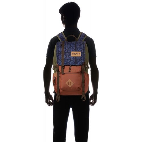  JanSport mens HATCHET LS Backpacks T76D08Y - BLUE INDIGO ADIRE