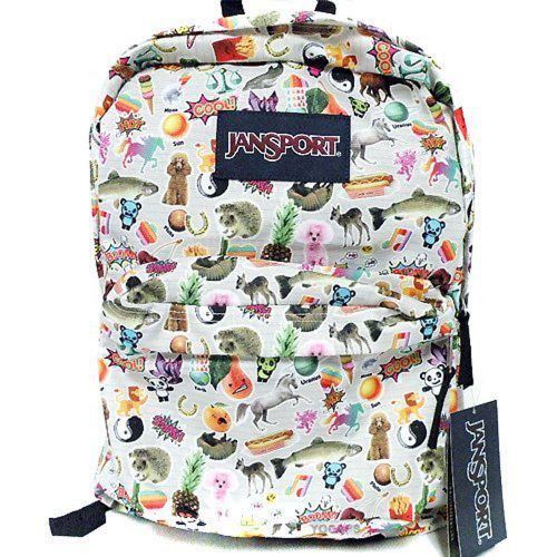  JanSport Jansport Classic SUPERBREAK BACKPACK - Multi Stickers