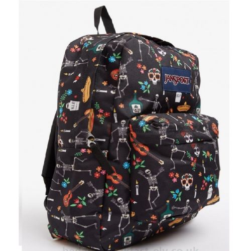  JanSport Superbreak Backpack, Day of The Dead -