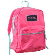 JanSport Womens Overexposed Pink Pansy/Mammoth Blue Backpack