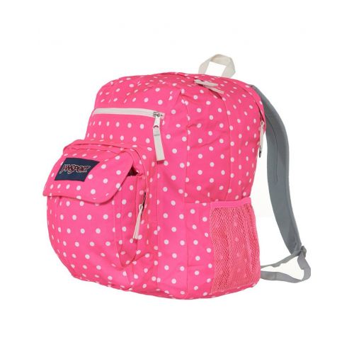  JanSport Digital Student Backpack (Fluorescent Pink Spots)