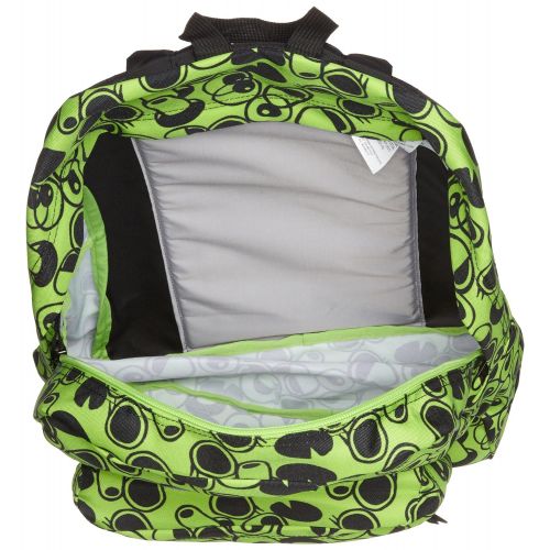  JanSport Superbreak Backpack (Zap Green Double Vision)