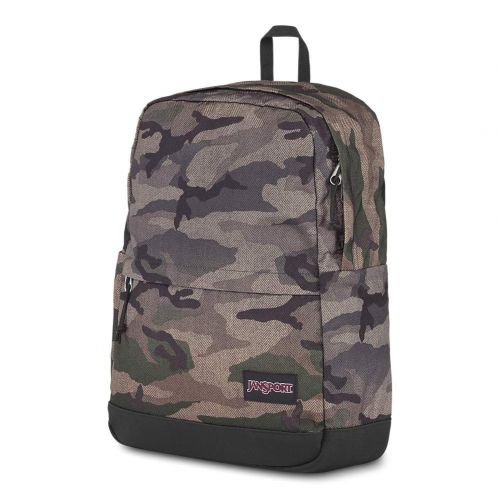  JanSport Wells Backpack - Contemporary Stylish Pack | Camo Ombre