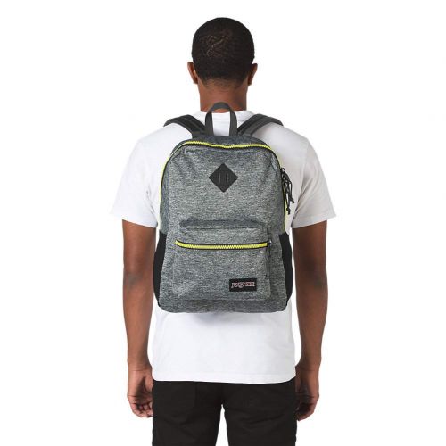  JanSport Sport FX Laptop Backpack - Lime Sport Woven Knit