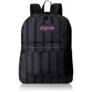 JanSport Superbreak Backpack - Mammoth Blue Pinstripe / 16.7H x 13W x 8.5D