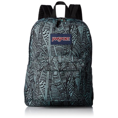  JanSport Unisex Superbreak Aqua Dash Scribbled Ink One Size