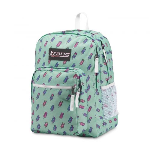  Trans by JanSport 17 SuperMax Backpack - Brook Green Brain Freeze