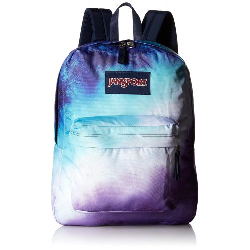  JanSport Mens Classic Mainstream High Stakes Backpack - Multi Water Ombre / 16.7H X 13W X 8.5D