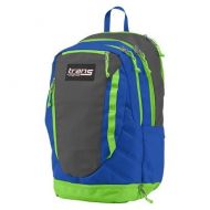 Trans JanSport Capacitor Backpack; Blue, Grey and Neon Green