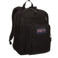 JanSport Jansport Big Student Backpack (Color: Dark Black) BLACK