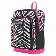 JanSport Trans by Jansport Overexposed Megahertz Backpack Pink Black Zebra