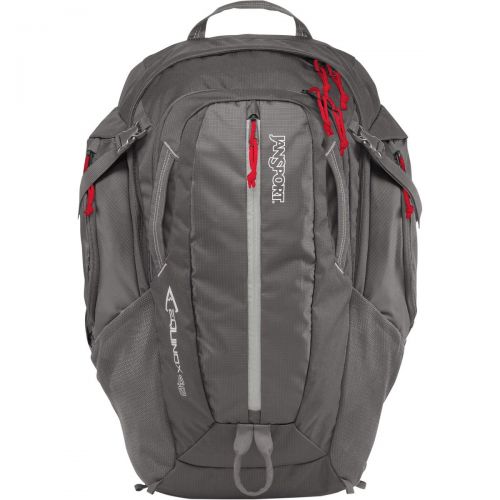  JanSport Equinox 40L Backpack Forge Grey/Red Tape, One Size