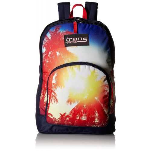  JanSport Unisex Overt Multicolor Palm Sunset Backpack