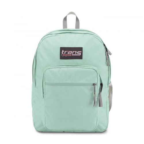  Trans by JanSport 17 SuperMax Backpack with 15 Laptop Sleeve (Aqua Dash)