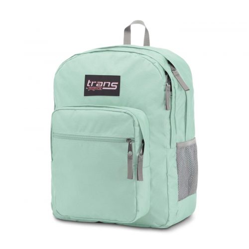  Trans by JanSport 17 SuperMax Backpack with 15 Laptop Sleeve (Aqua Dash)