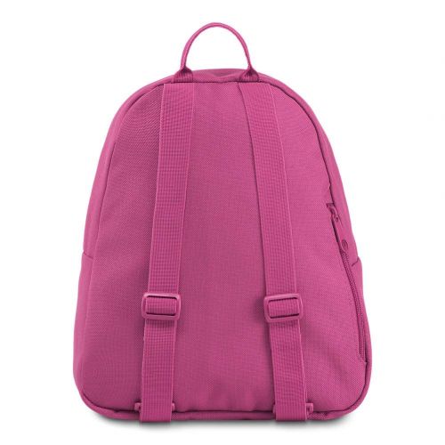  JanSport Half Pint FX 2 Mini Backpack - Ideal Day Bag for Travel & Sightseeing | Magenta Haze Mix Wavy Twill