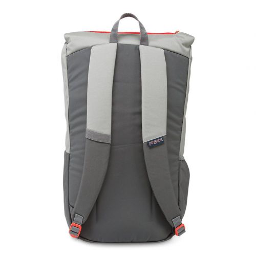  JanSport Pike Backpack - Bayonet Grey/Inca Orange