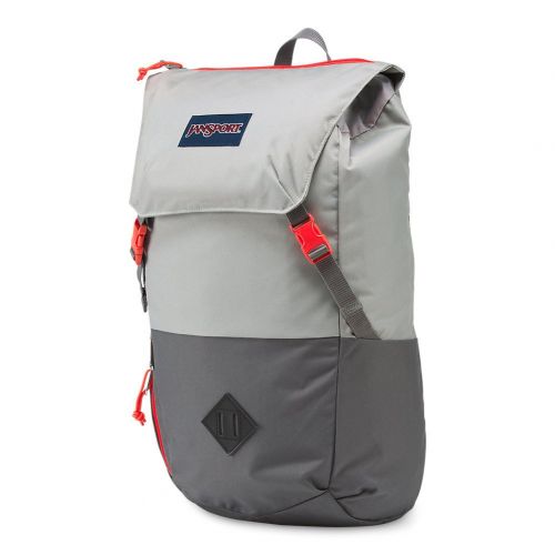  JanSport Pike Backpack - Bayonet Grey/Inca Orange