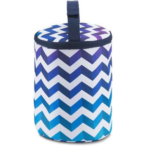  JanSport Collapsible Lunch Cooler - Shadow Chevron - Insulated