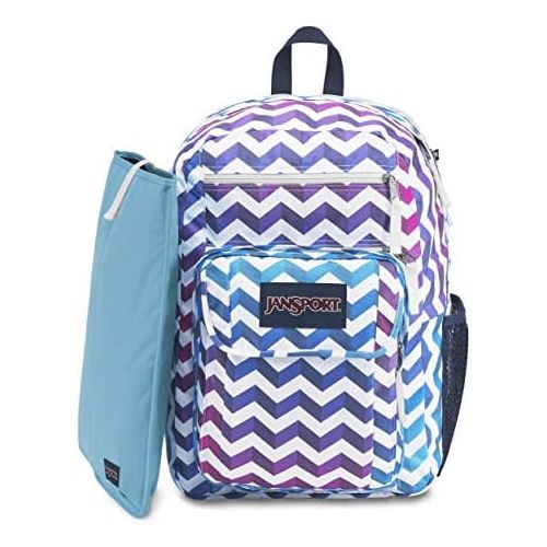  JanSport Digital Student Laptop Backpack, Shadow Chevron