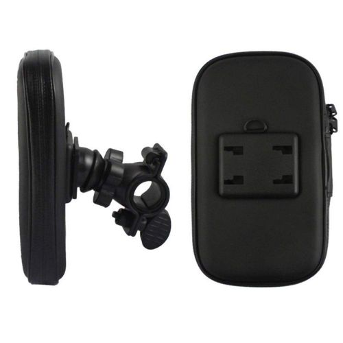  JangGun Store Bicycle Motorcycle Phone Holder Waterproof GPS Navigation Case Holder Vehicles Universal Portable GPS Stand Rack Bracket