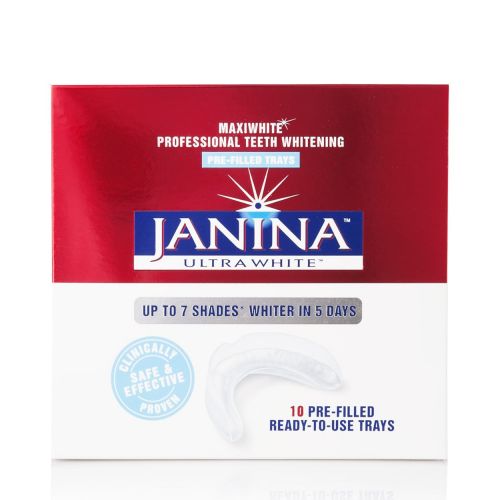  Whitening by Janina Ultra White Maxiwhite Professional Teeth Whitening Pre-Filled Trays x 10