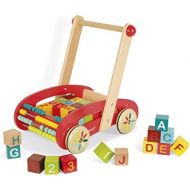 Janod ABC Walking Trolley with Blocks