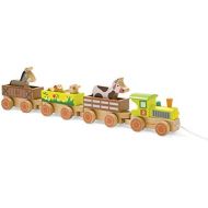 Janod Story Train Set Barnyard Baby Train
