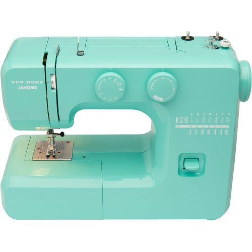  Janome Arctic Crystal Easy-to-Use Sewing Machine with Interior Metal Frame, Bobbin Diagram, Tutorial Videos, Made with Beginners in Mind!