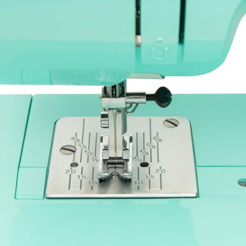  Janome Arctic Crystal Easy-to-Use Sewing Machine with Interior Metal Frame, Bobbin Diagram, Tutorial Videos, Made with Beginners in Mind!